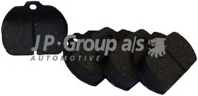 JP GROUP 8163600910 -  Комплект тормозных колодок, дисковый тормоз